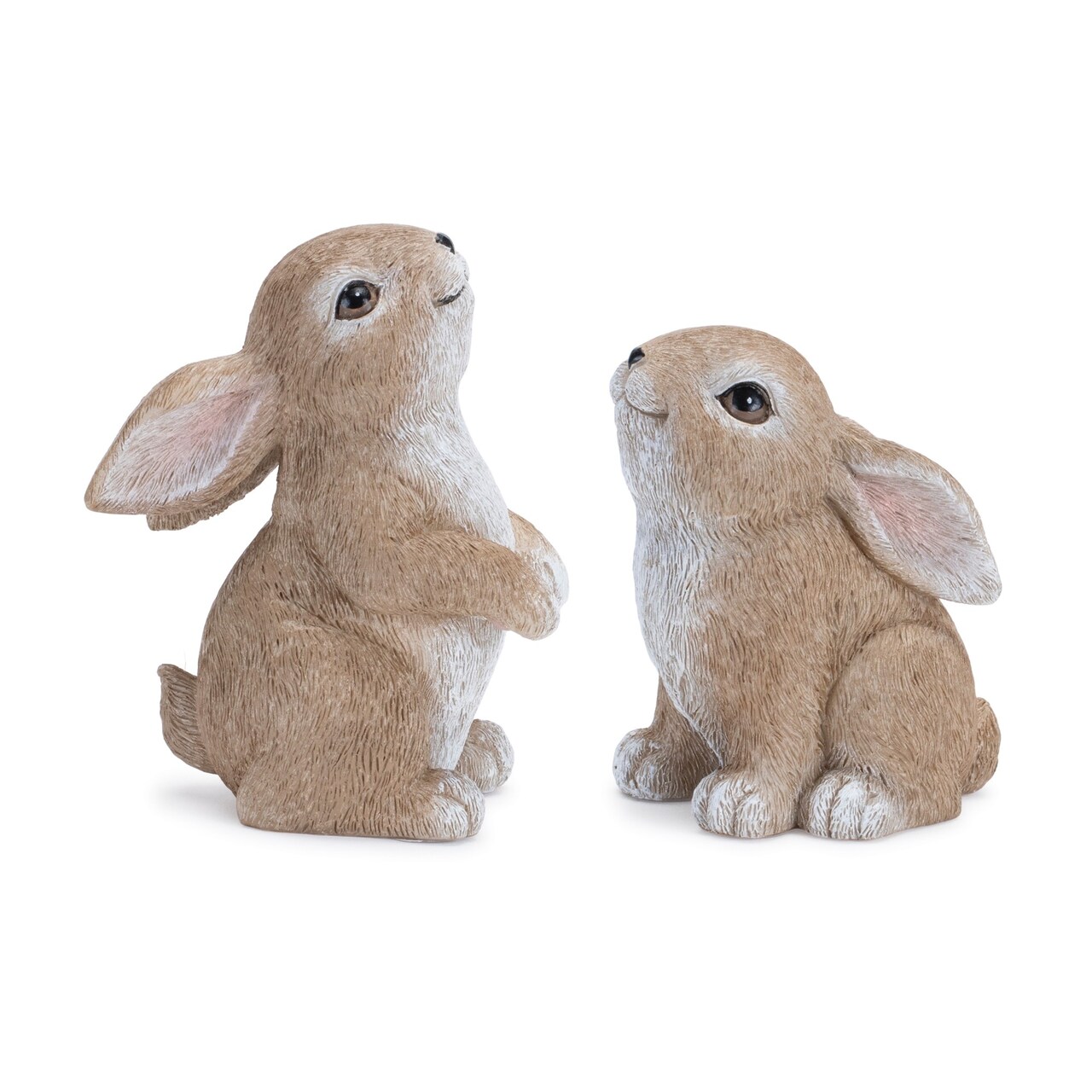 Melrose Sitting and Standing Posed Bunny Figurines -4" - Set of 4